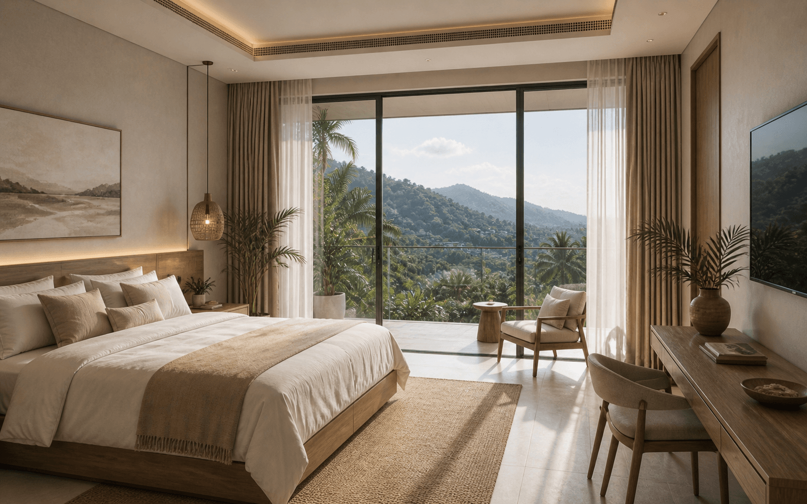 Villa bedroom